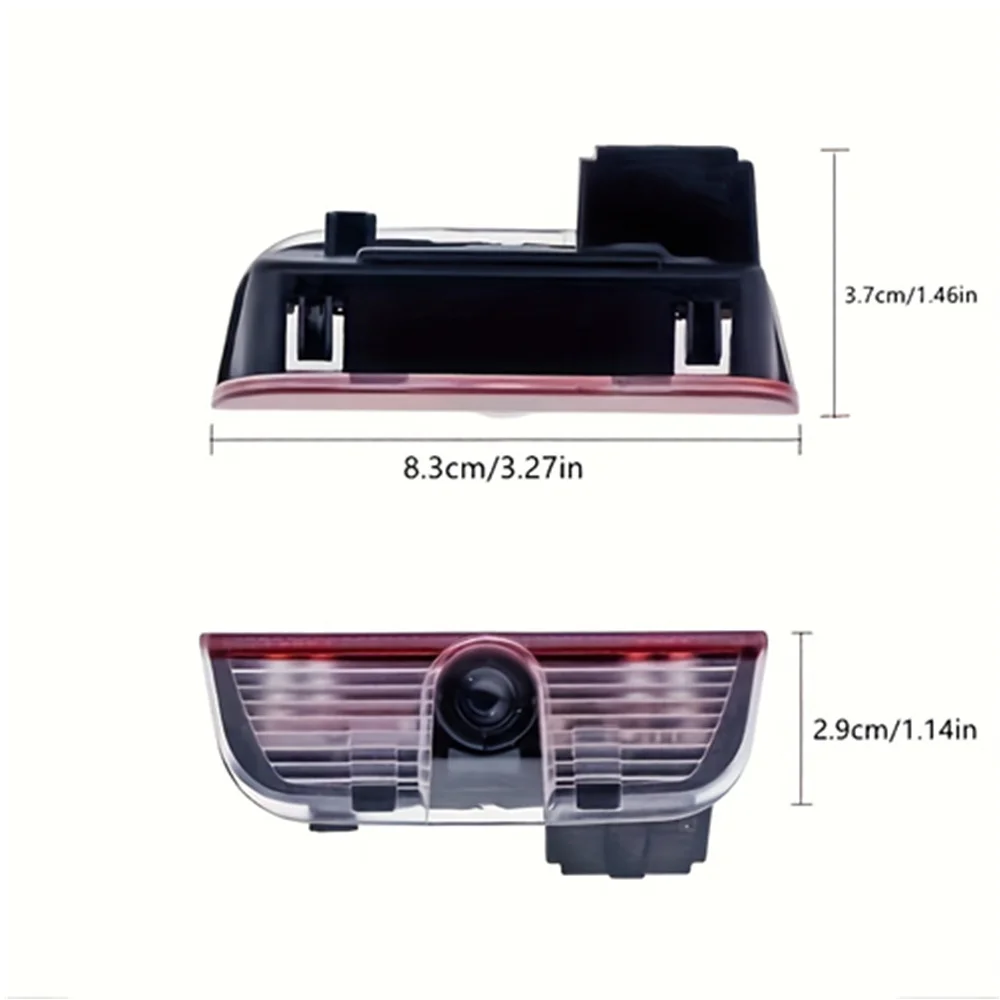 4Pcs LED Welcome Projector Light Door Lamp For VW Golf 5 6 7 7N Touran CC Passat Magotan B6 B7 B8 Tiguan Car Styling