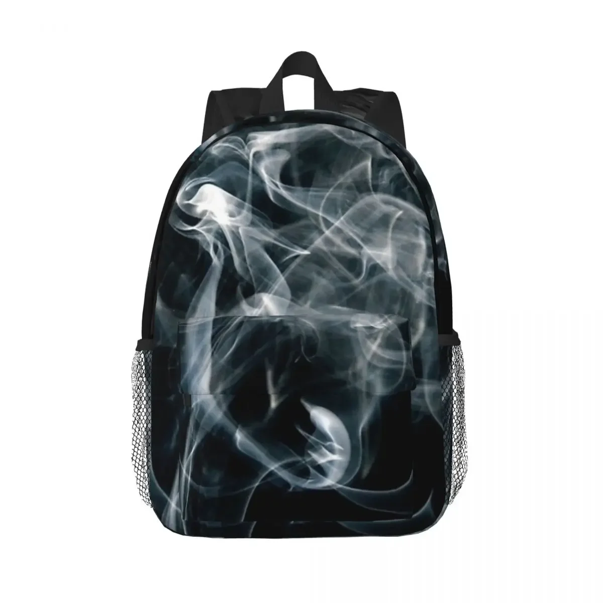 

Smoke Art Backpacks Boys Girls Bookbag Fashion Students School Bags Travel Rucksack Shoulder Bag Large Capacity