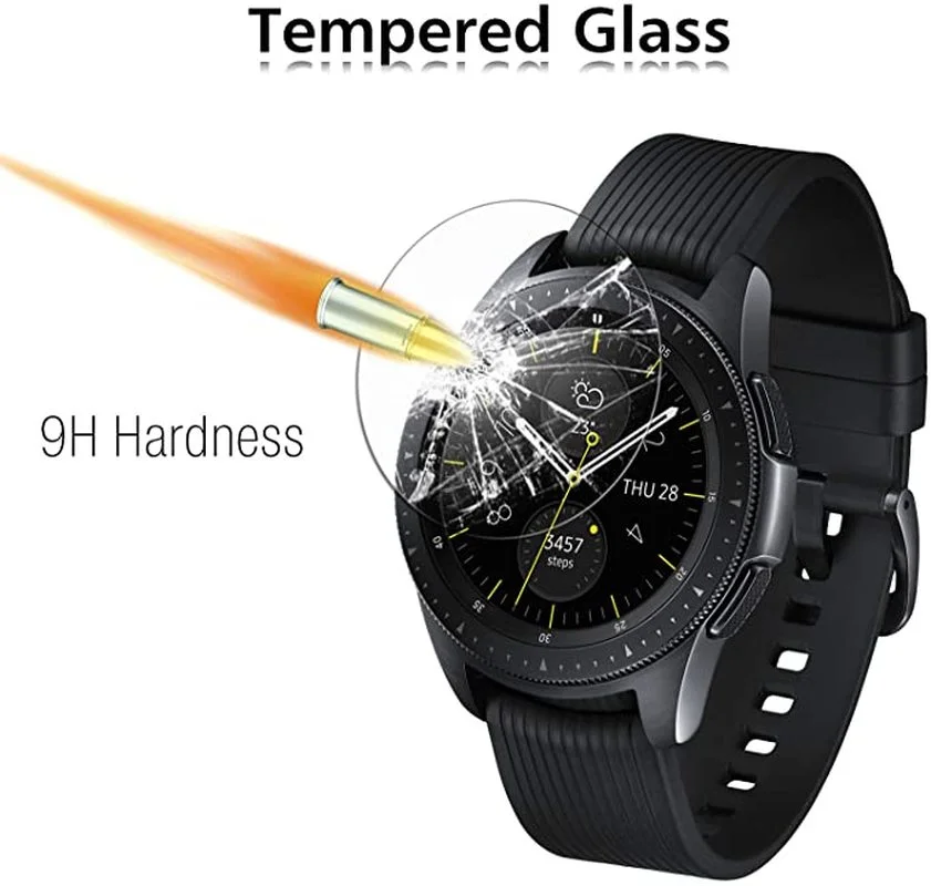 Tempered Glass for Samsung Galaxy Watch 4 5 Pro 40mm 44mm HD Clear Glass Film Screen Protector for Watch4 5 Classic 46mm 42mm