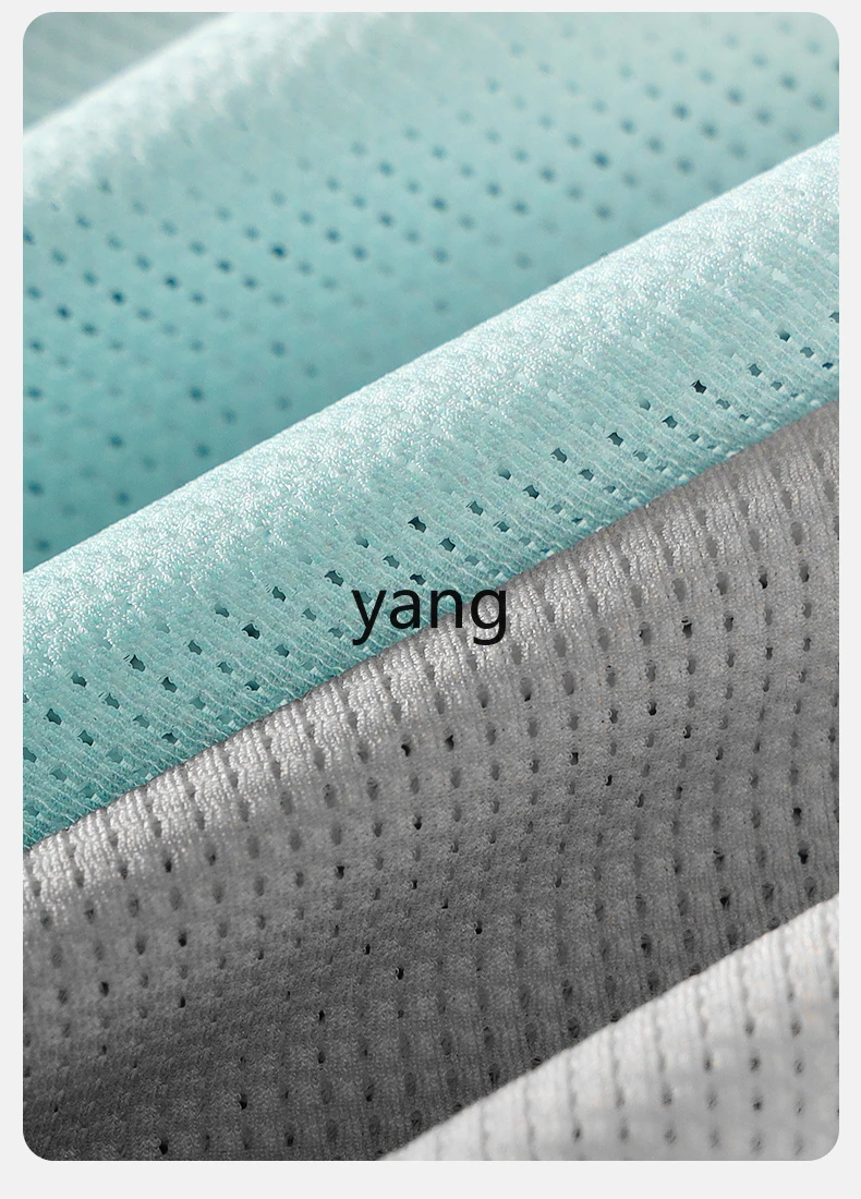 LMM men's ice silk boxers men's summer low waist gradual change color mesh breathable boys boxers