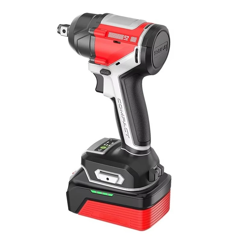 

350N Brushless Wrench 2600r/min 21V 4.0AH Battery Professional Power Tool for Auto Repair