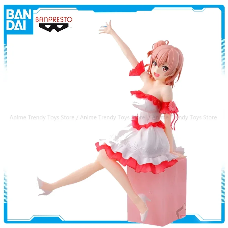 

В наличии Banpresto Anniversary Yuigahama Yui, оригинальная аниме-фигурка, модель куклы, экшн-фигурки, коллекция игрушек, подарки WY