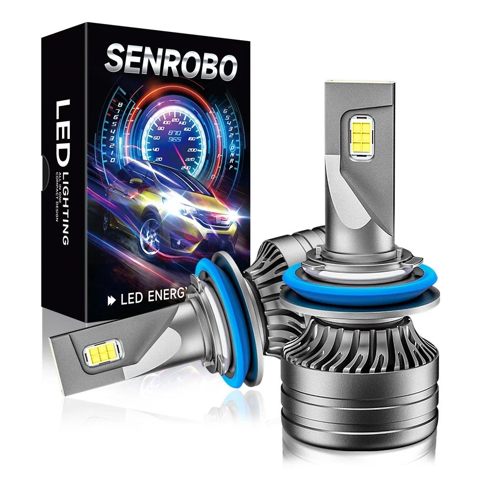 

k7c Canbus Car LED Headlight 6000K HB3 HB4 9005 9006 H1 H7 H4 H11 Bulbs CSP 9985 Chips Fog Lamp 36000LM 800W Light