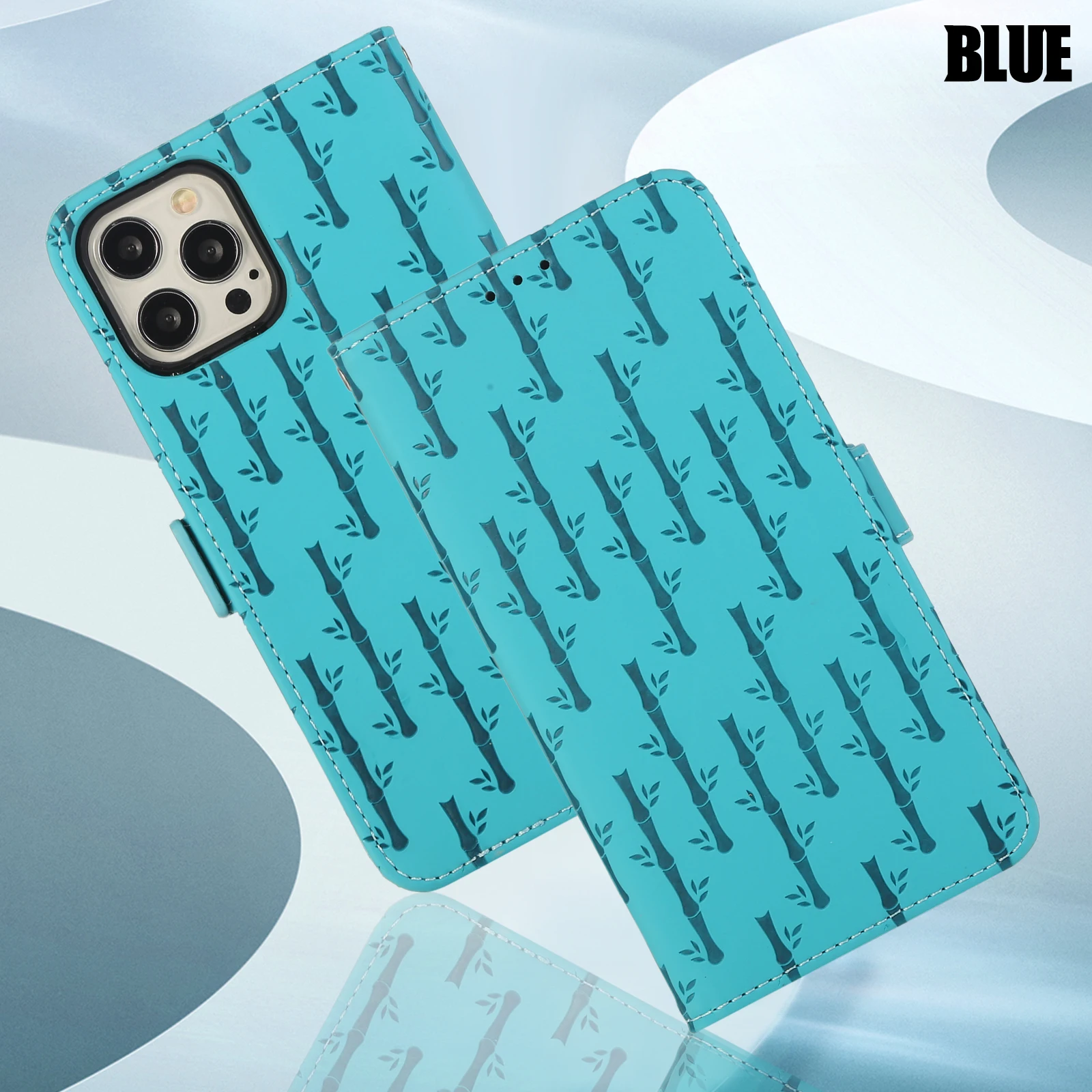 Phone wallet Imprinted bamboo Case For Xiaomi 13 Ultra Lite 5G POCO M4 Poco M3 Redmi NOTE 12 PRO A1 PLUS 10A 9A Huawei P60Pro