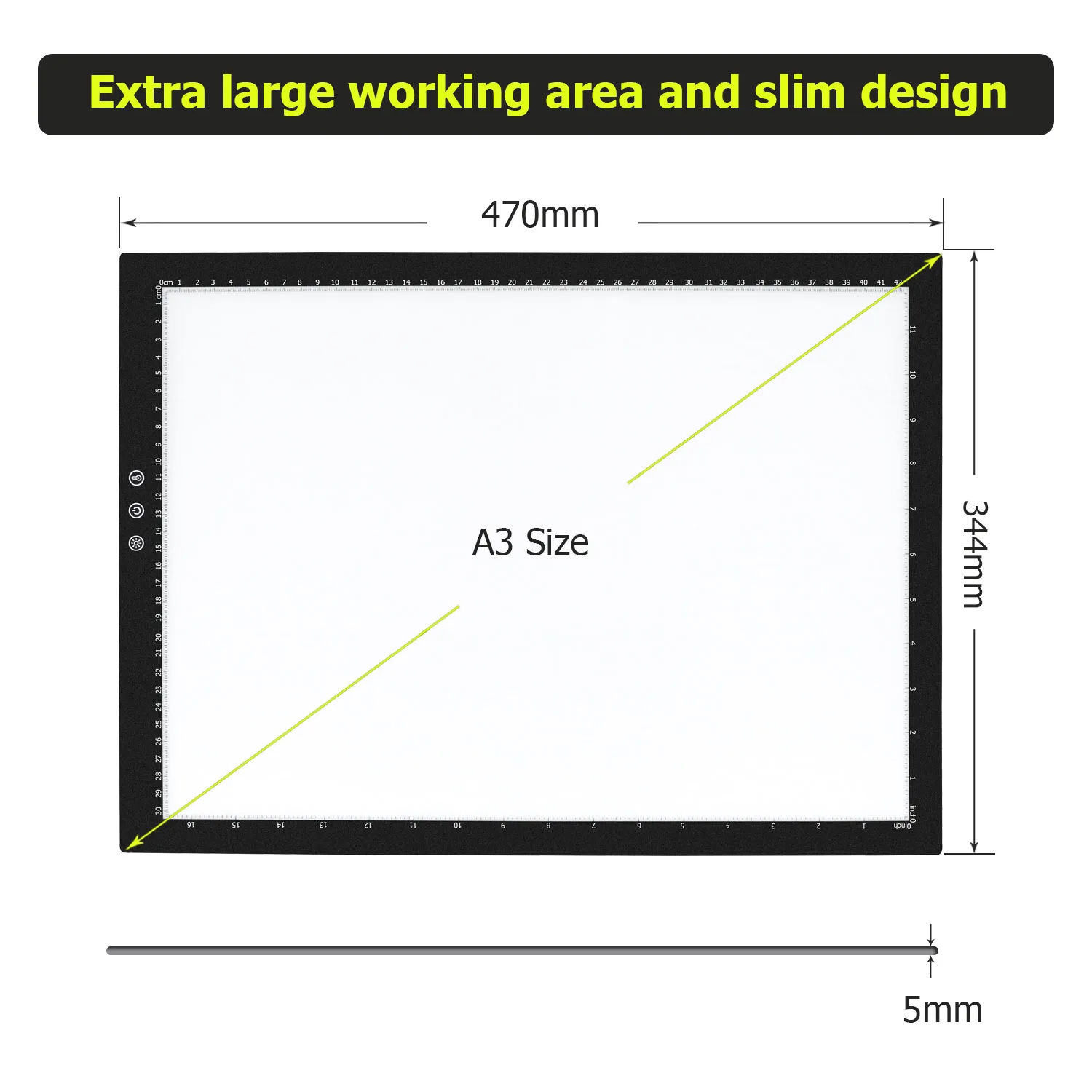 A3 필기판, 대형 필기 통합판, 어린이 그림판, 복사판, 클립 포함