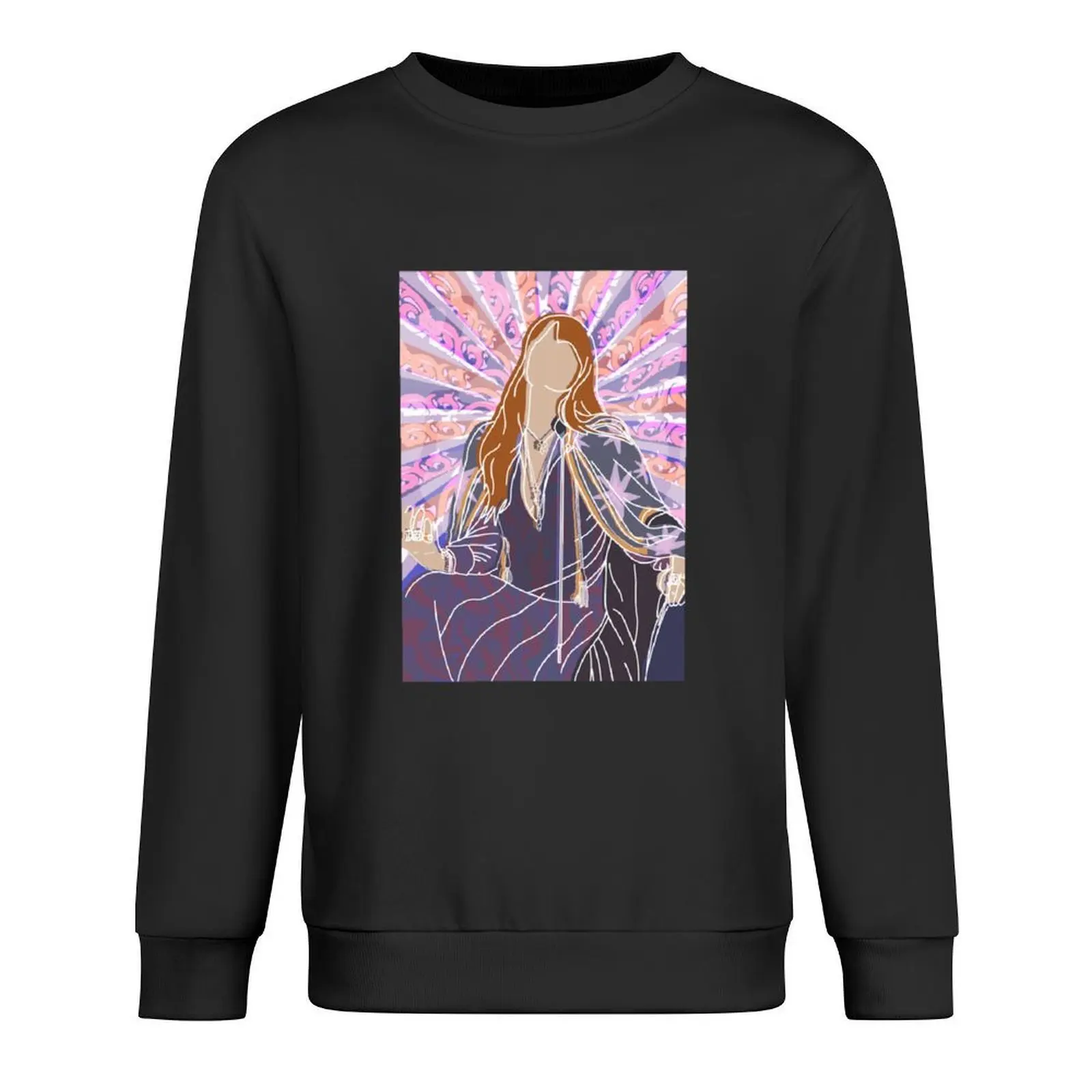 

Florence and the Machine Illustration Pullover men wear autumn tracksuits autumn jacket men sweatshirt for men