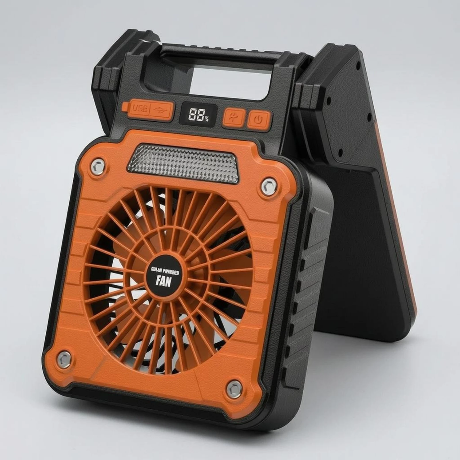 Przenośny wentylator solarny z – Outdoor Power Fan recenzja i cena