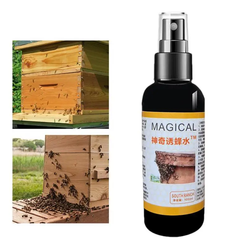 100ml abeille attractif Spray polyvalent charpentier atrayant leurre efficace convivial abeille leurre abeille appât pour abeille leurre Swarms