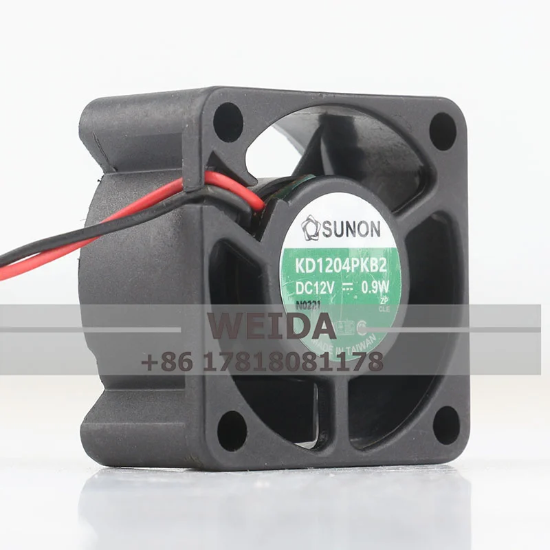 New original SUNON 40*40*20MM KD1204PKB2 DC12V 0.9W 4020 4CM switch axial flow quiet cooling fan