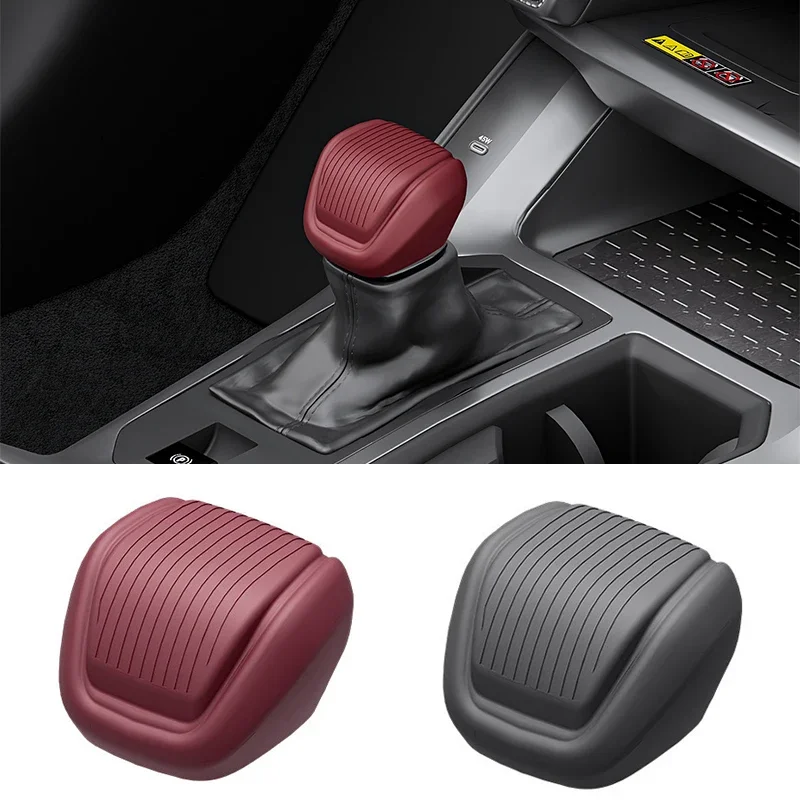 Car Gear Shift Knob Gear Head Cover Trim For Toyota RAV4 XA60 2026 Gear Shift Non Slip Grip Handle Cover Interior Accessories