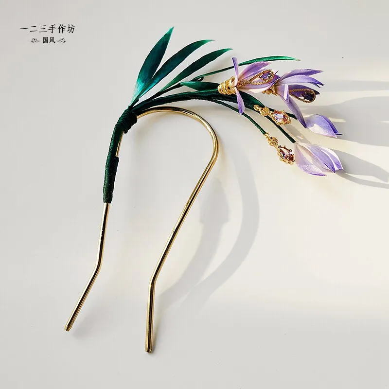original-design-chinese-intangible-cultural-heritage-ronghua-u-shaped-hairpin-hair-ornament-for-women-gift-for-party