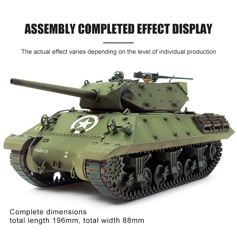 TAMIYA Assembly Model Kit 35350 US M10 Destroyer Tank 1/35