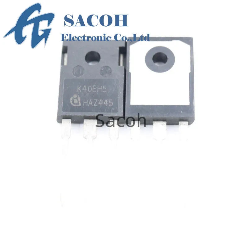 

Refurbished Original 5Pcs/Lot IKW40N65H5 K40EH5 OR IKW40N65H5A K40EH5A TO-247 46A 650V Power IGBT Transistor