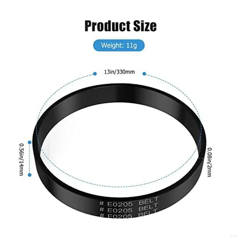 D0AB 2/4/8PCS вакуумный ремень для Eureka PowerSpeed ​​Neu180 Neu182 Vacuum Chemer Stere