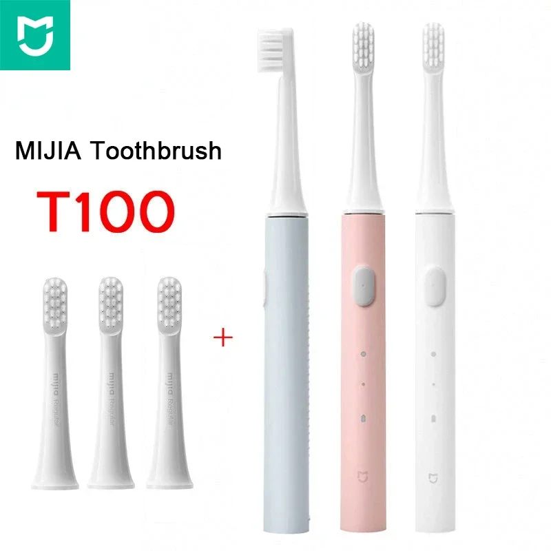 Mijia T100 Sonic Electric Toothbrush Adult Ultrasonic Automatic Toothbrush USB Rechargeable Waterproof Tooth Brush Xiomi