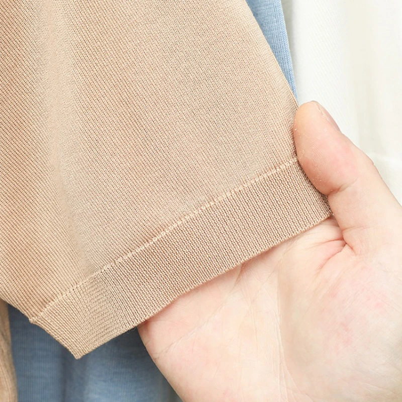 Men's Lyocell Polo Shirt - Summer Essential 100% Breathable Tencel Wrinkle-Free & Eco-Friendly Soft Handfeel 17 Colors Available - view 6