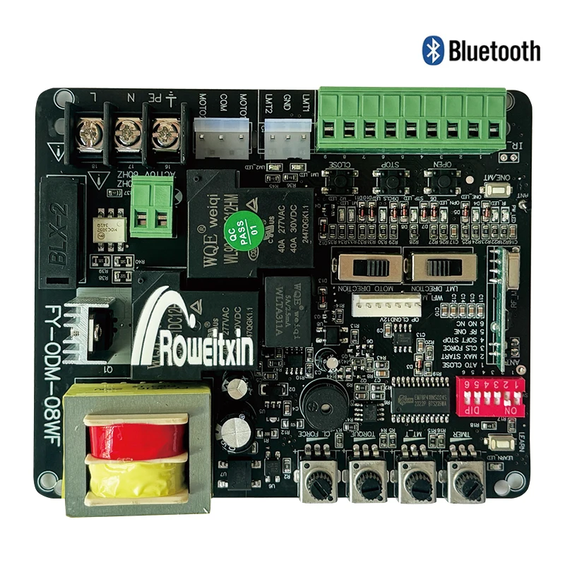 Circuit imprimé de moteur de porte coulissante 220V/110V, avec arrêt lent, fermeture automatique, té