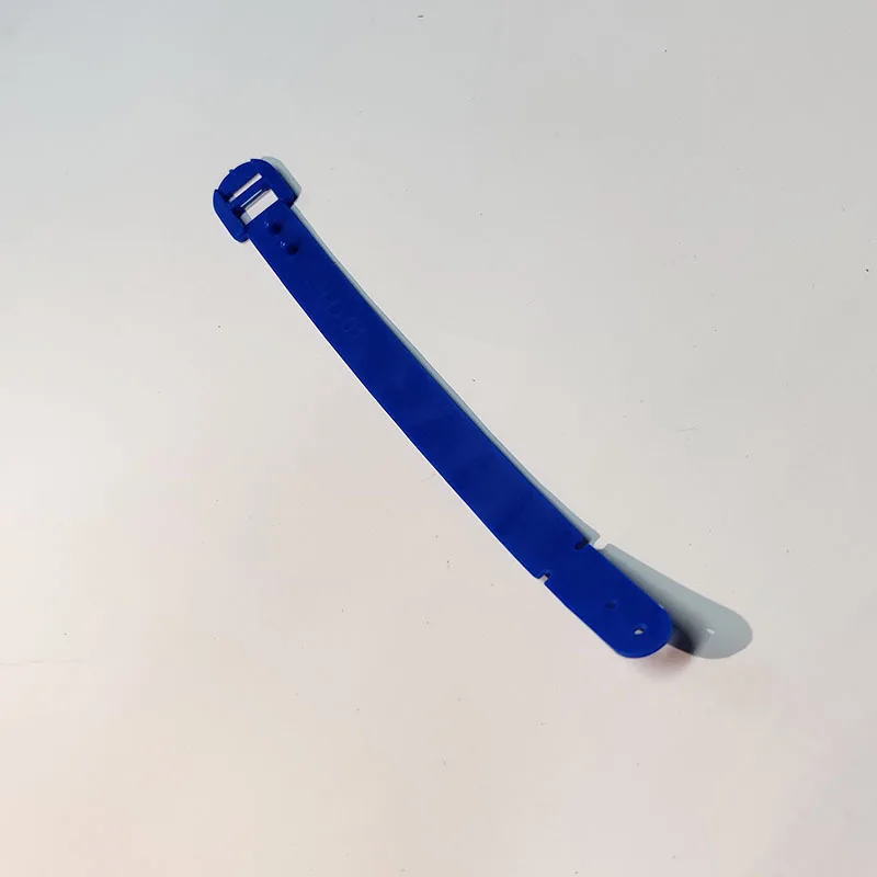 20 Stück Silikon-Gepäckanhänger-Riemen, farbiger Klebe-Gepäckanhänger-Riemen, PVC-Gepäckanhänger-Riemen, Gepäckanhänger-Hängeseil – Detail 7