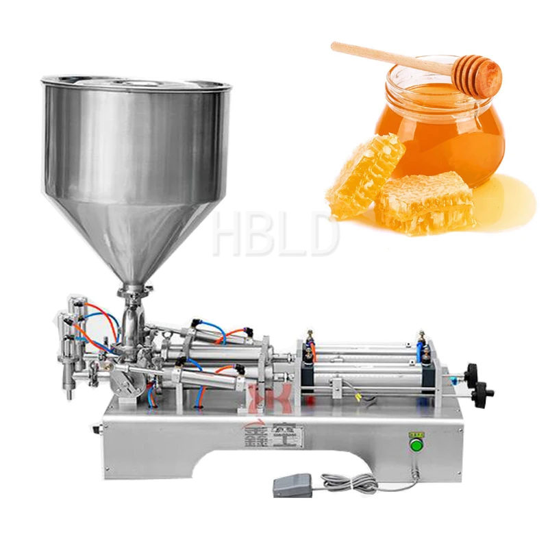 

Pressure Filling Machine For Sticky Paste Food, Commercial Liquid Dual-Purpose Jam Packaging Machine