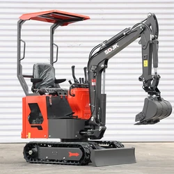 Small Crawler Excavator 1 Ton Mini Excavator Digger with CE EPA Engine Mini Excavators Multifunctional Escavadora Customized