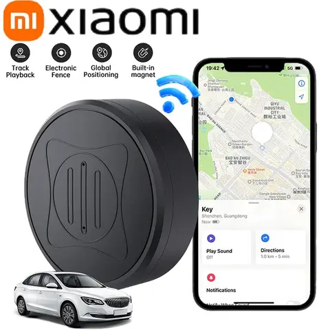 Xiaomi GPS Tracker Strong Magnetic Car Anti-Lost Device Pet Kids Bag For IOS Android Smart Finder Locator Bluetooth Finder