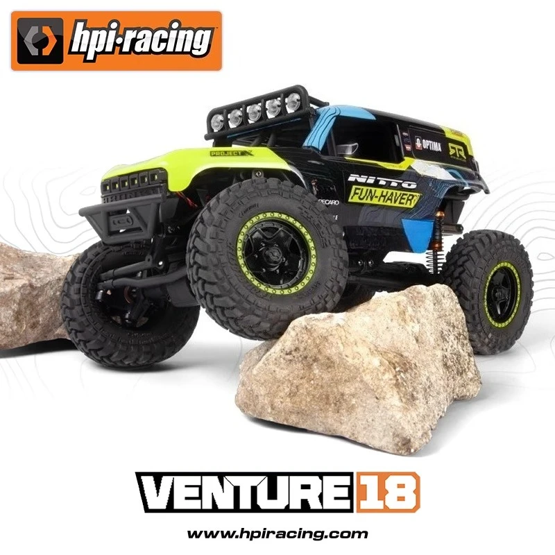 

HPI RC бесщеточный альпинистский автомобиль 1/18 Flux U4 4400, имитация дистанционного управления, модель автомобиля RTR 4WD, электрический внедорожник