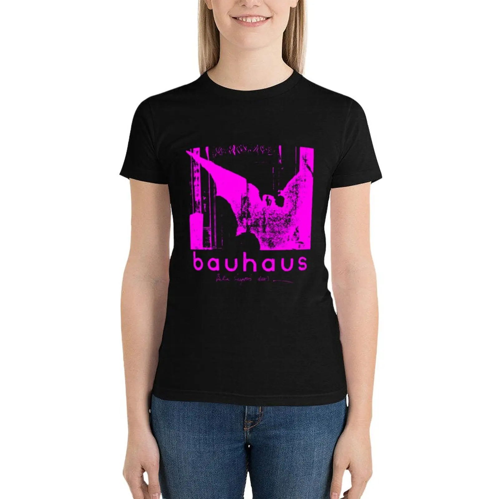 Bauhaus - Bela Lugosi's Dead T-Shirt animal print shirt for girls lady clothes Short sleeve tee female clothes for woman