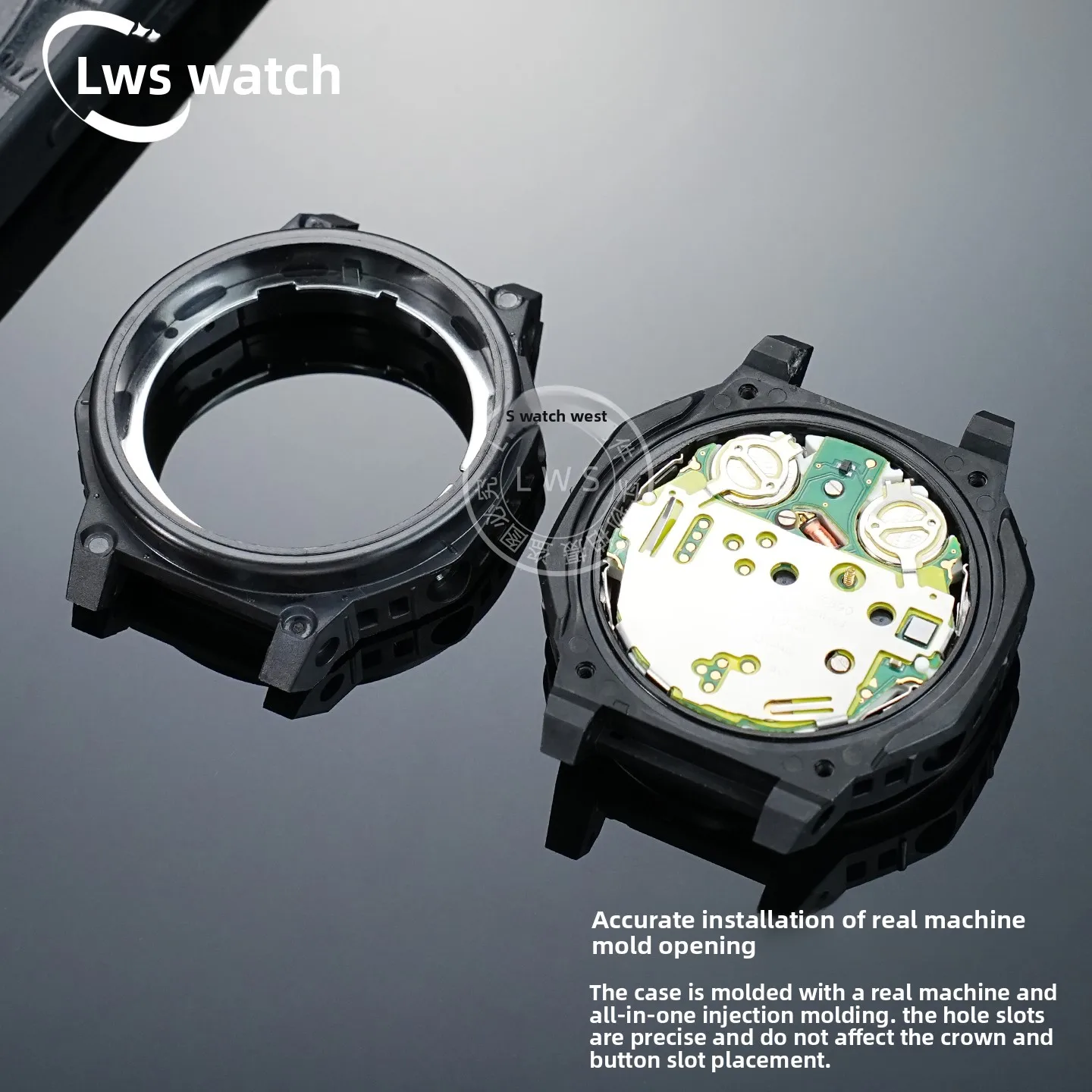 

gm2100 watch accessories For Casio G-Shock resin inner shell movement shell gm-2100 rear shell back shell Men replacement Case