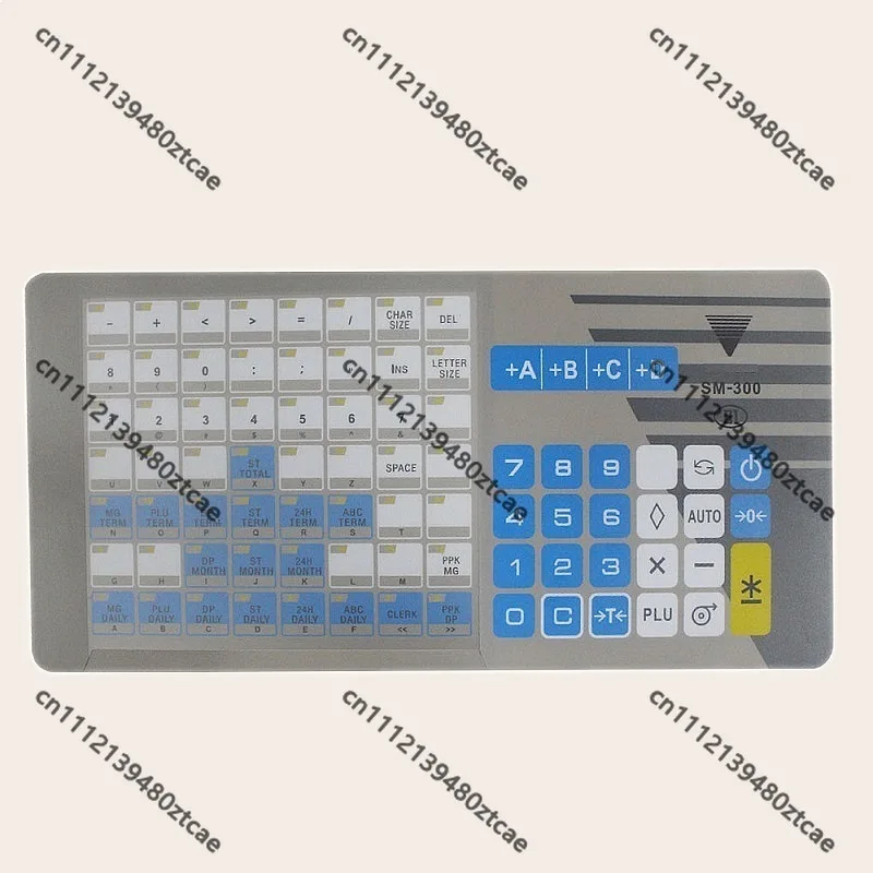 5PCS Keyboard Protection Film For DIGI SM300P SM-300P Electronic Scale Panel SM300 SM-300 English Version