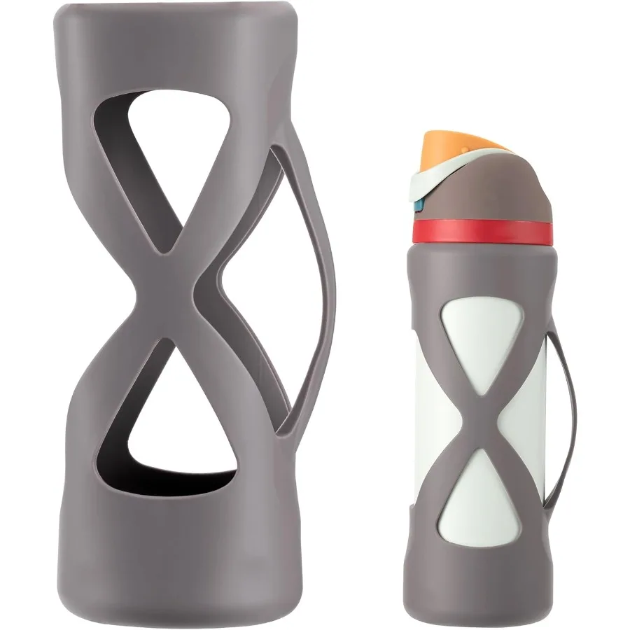 

Силиконовые ботинки с ручкой, совместимые с Freesip, полный защитный чехол от вмятин на 24 унции, против царапин