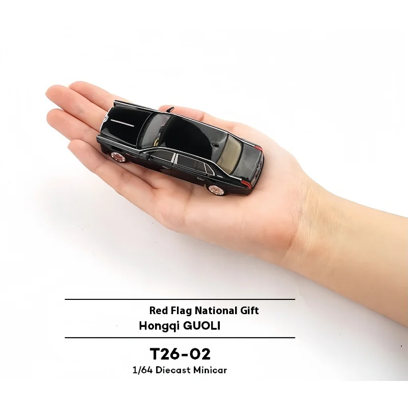 2025 Xcartoys 1/64 Hongqi Guoll سيارة ألعاب مصنوعة من خليط معدني سيارة دييكاست نموذج معدني للأطفال هدايا عيد الميلاد لعب للأولاد