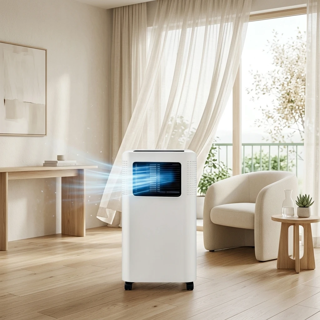 2026 New Design  AC Mobile   5000/7000/9000/12000/18000BTU Wifi Electric Power Cooling Only