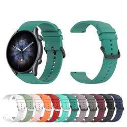 22mm Rubber strap for Amazfit GTR 3 Outdoor Silicone band for Amazfit GTR 3 pro 22mm Universal band Accessory for Amazfit GTR 3