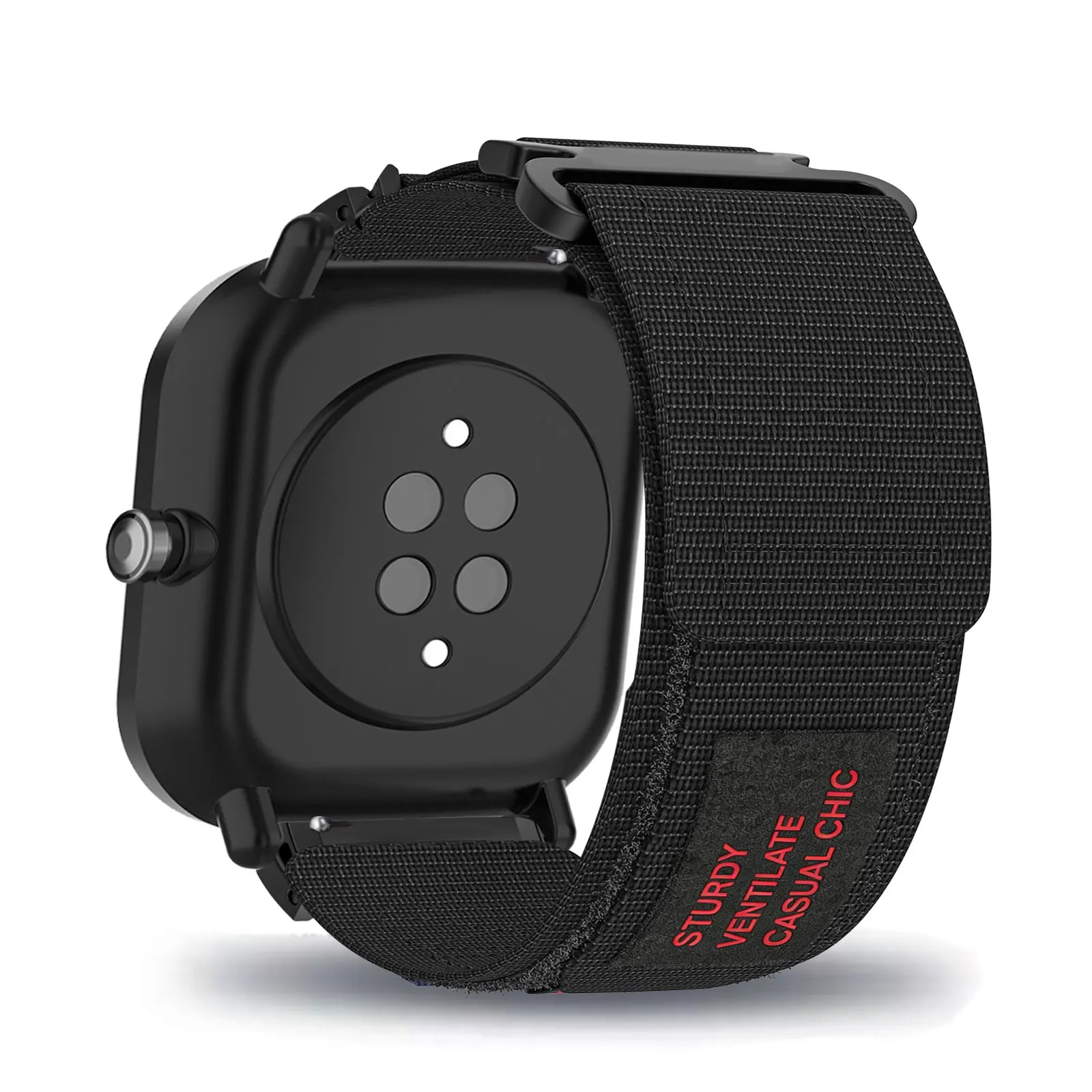 

Nylon Velcro Bands for Amazfit Bip 3 Pro/Bip 3/Bip U Pro/Bip U/Bip S/Bip S Lite/Bip Strap for Men and Women