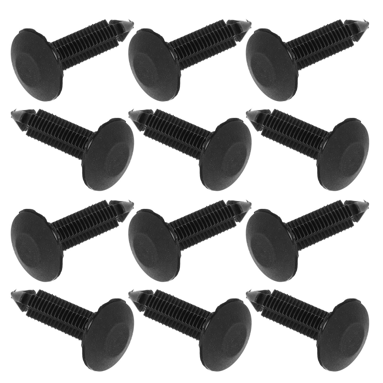 

100Pcs Car Retainer Clips Plastic Rivets Fasteners Kit for Automotive Body Trim Door Panels Bumpers Zip Tie Holder