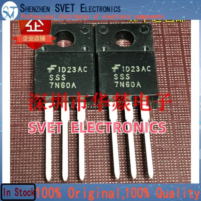 10PCS-50PCS  SSS7N60A  TO-220F 600V 4A   Original In Stock Fast shipping