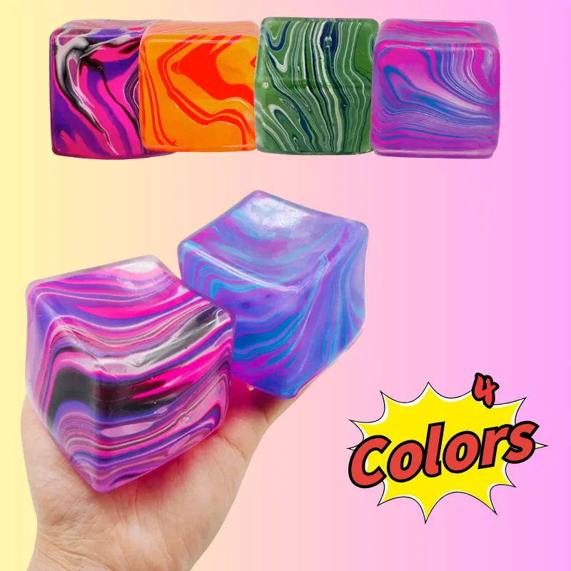 

Needoh Snowflake Ice Cube Malt Sugar Squishy Mystery Blind Box Stress Relief Slow Rising Squeeze Toy Anti-Anxiety Fidget Toy