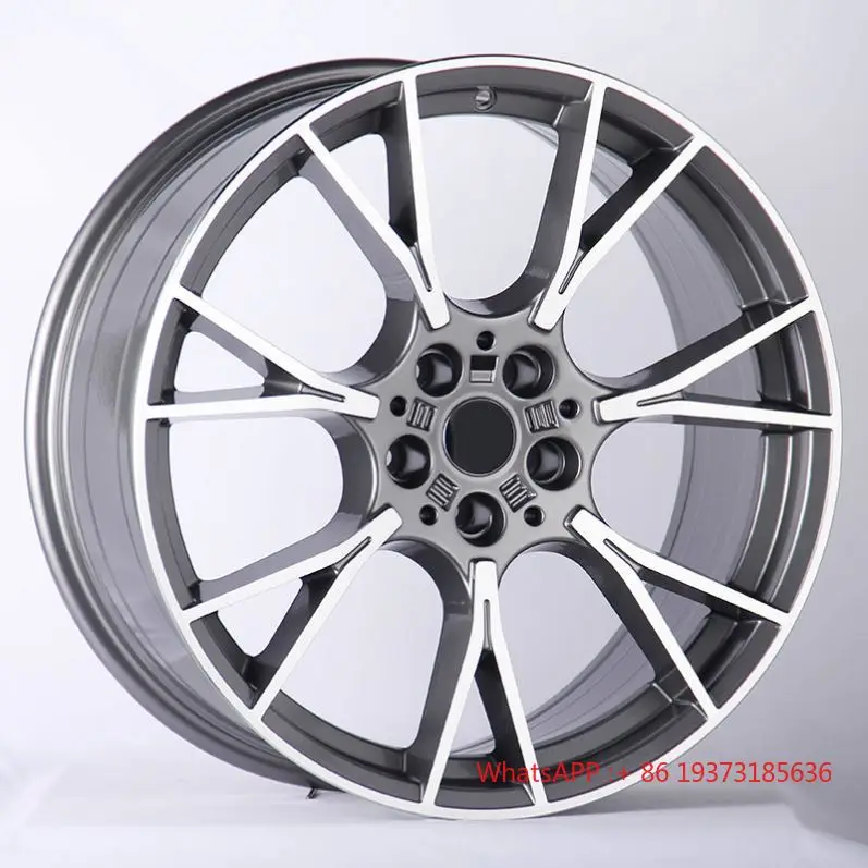 Forged 789M OEM Style Silver Finish Alloy Wheels 5X112 5X120 for BMW 3 4 5 Series M340i M3 M4 M5 17 19 21 23 Inch