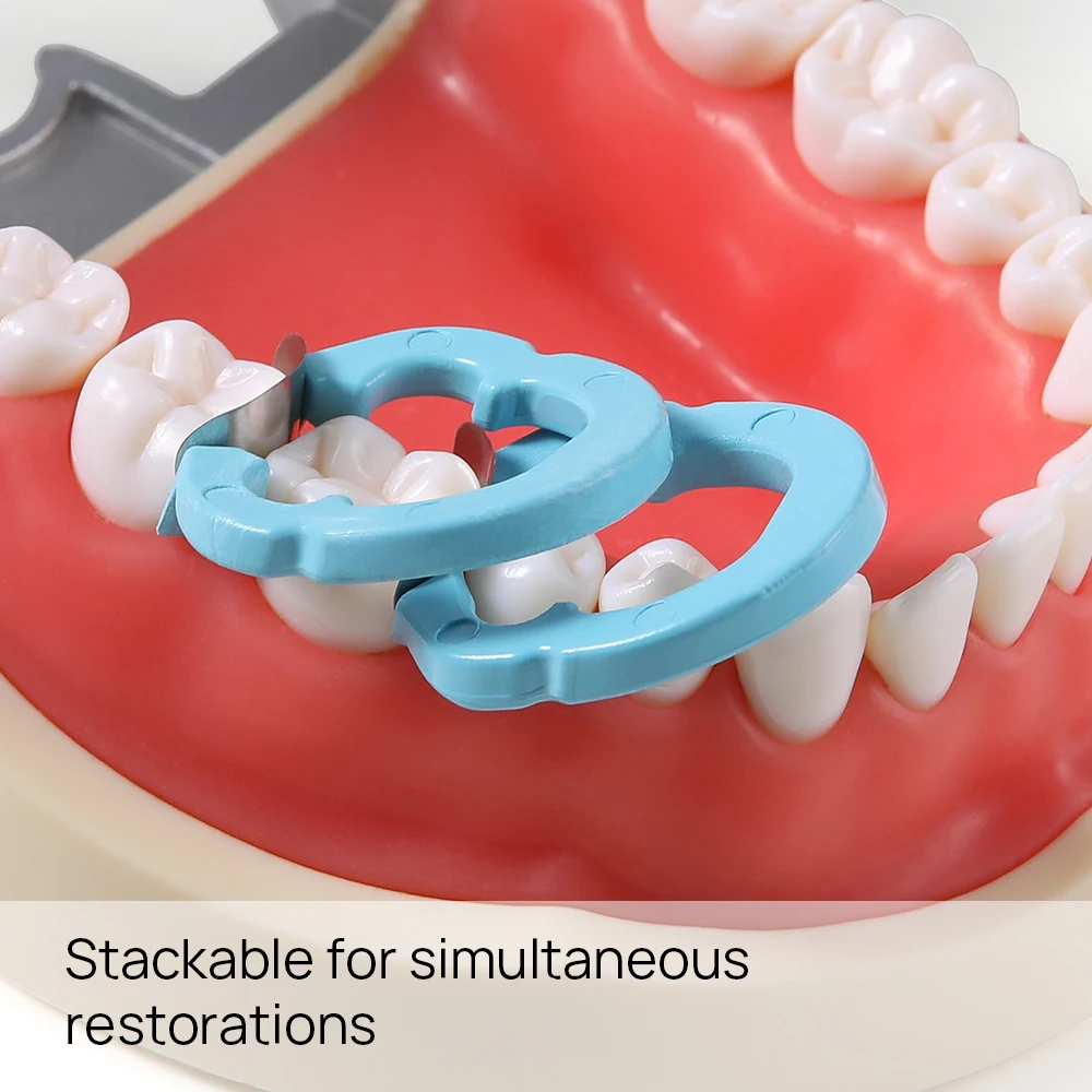 Azdent DENTAL Resin Clamp Teeth Treatment Aids Autoclavable 134°C 