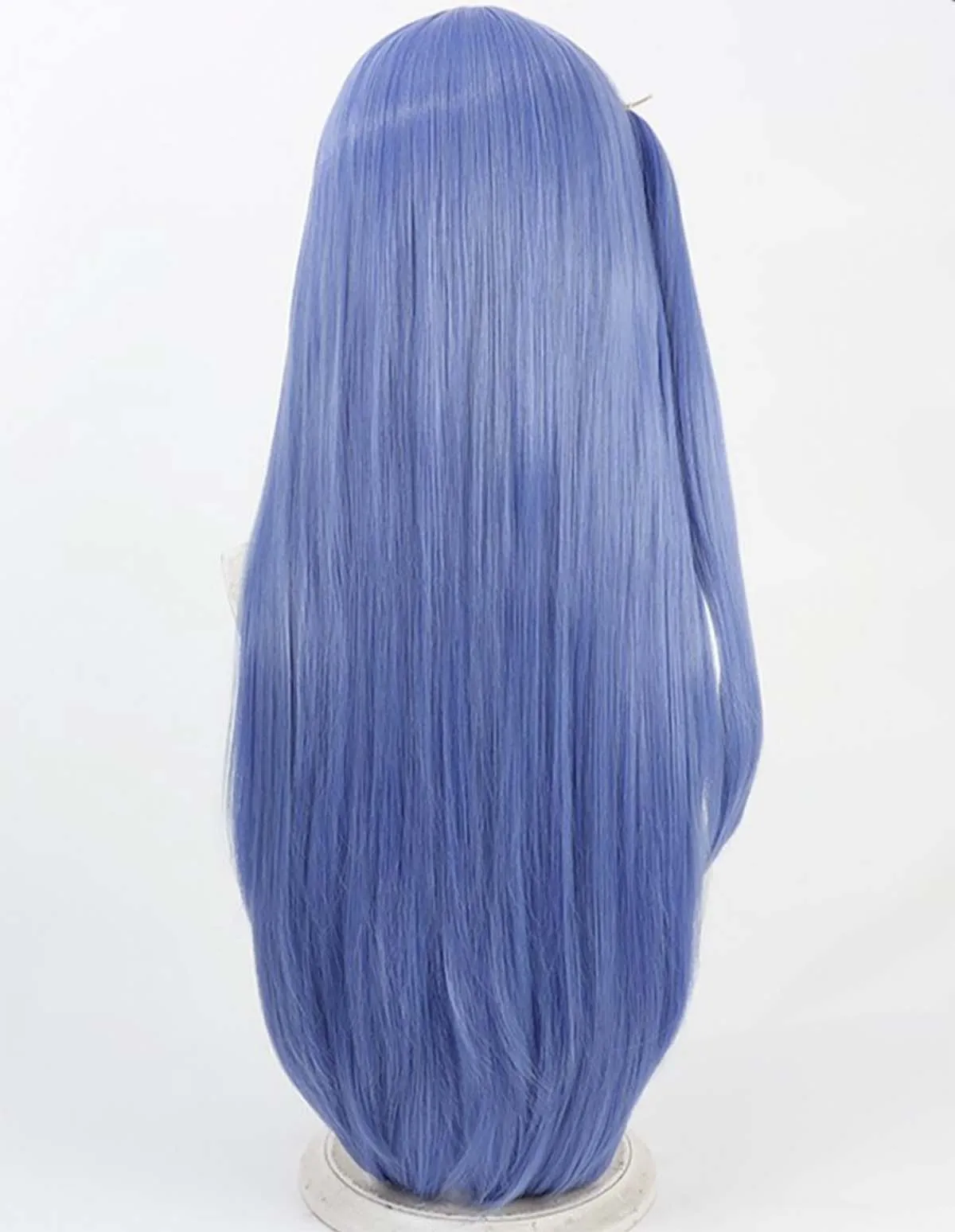 Parrucca sintetica blu lunga per cosplay di Game Arcana