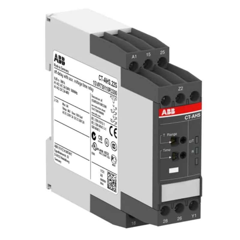 

ABB RELAY CT-AHS.22S,2c/o,24-48VDC,24-240VAC Product ID: 1SVR730110R3300