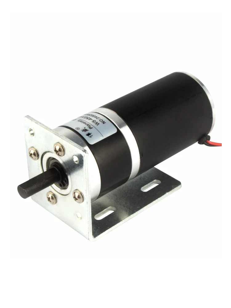 12V 24V 45mm DC Planetary Gear Motor Brushed Motor Adjustable Speed Motor Can CW CCW High Torque Small Motor 45GX4568R