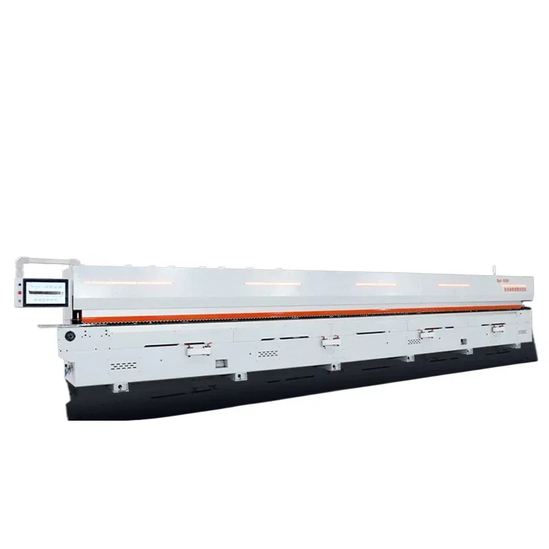 1058 Automatic Soft Forming No Handle Edge Banding Machine Repair and Polishing Integrated JC Type Half Pass Oblique Straight