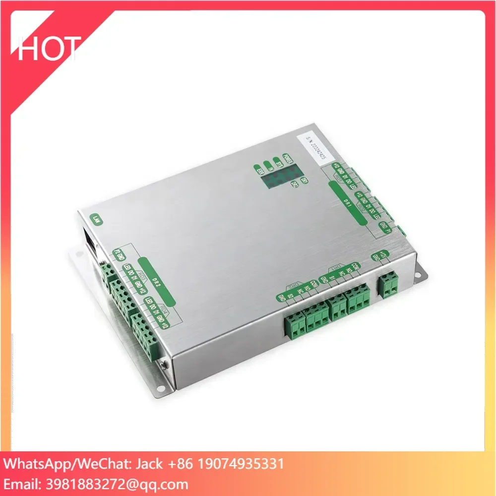 Metal housing TCP/IP two doors access controller RFID card reader access control panel
