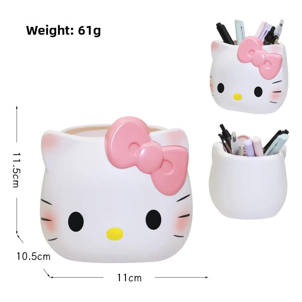 Sanrio HelloKitty cartoon schattige pennenhouder student briefpapier, kaptafel make-up opslagcontainer, decoratief vakantiecadeau item