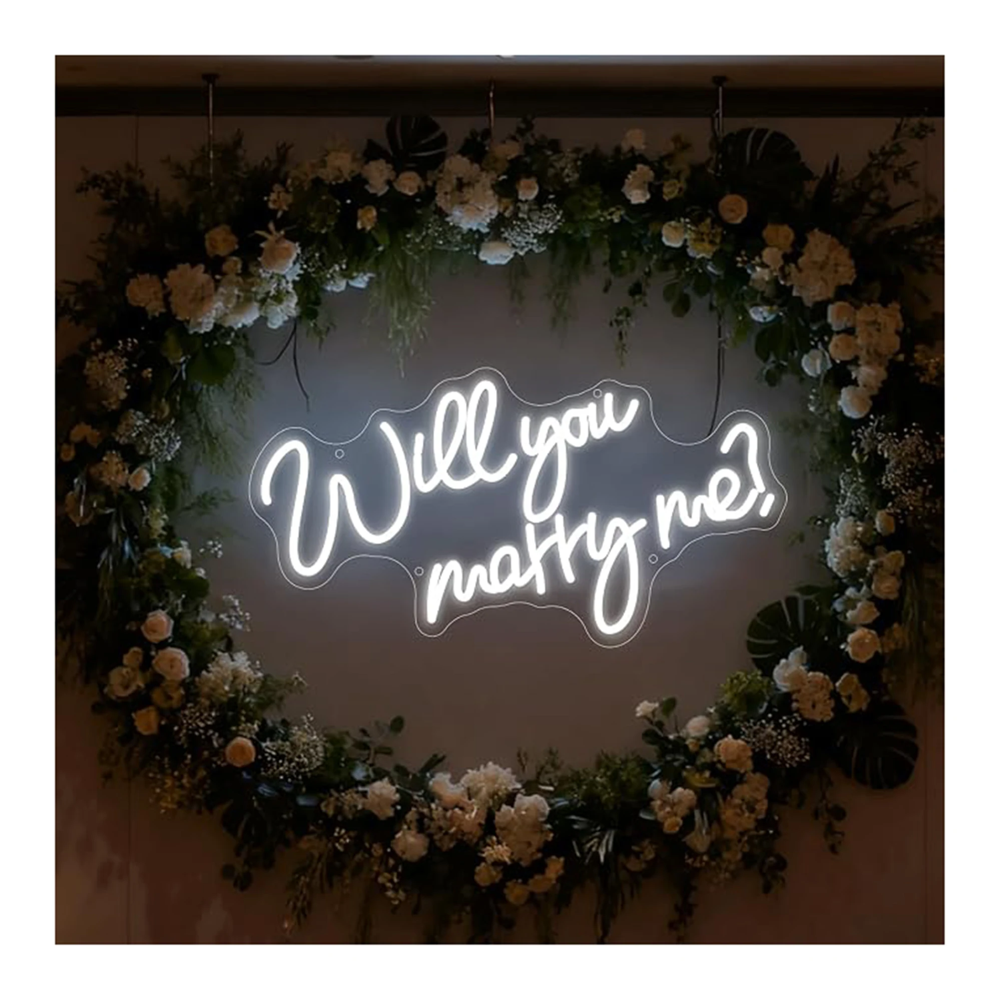 Will Marry Sign Marry Sign Neon Light Adds Happy Atmosphere For Engagement Party Decoration Looking
