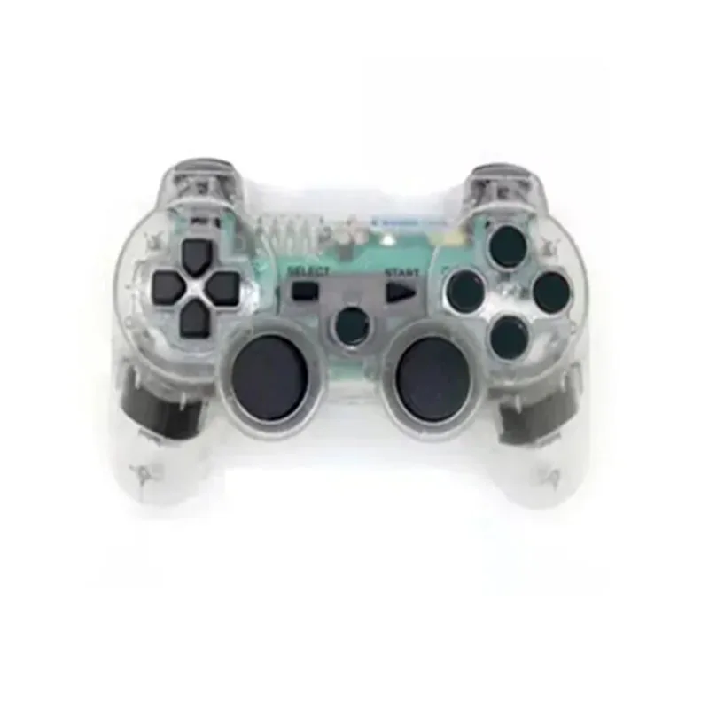 Bezprzewodowy przezroczysty kontroler gier BT do gamepada PS3 Joystick Mando Manette Pad do gier