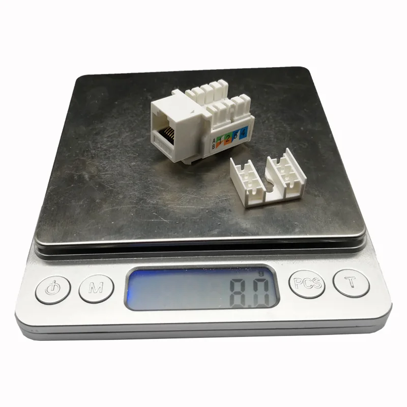 ESCAM 5 szt. Cat5E 110 z gniazdem Keystone RJ45 CAT5