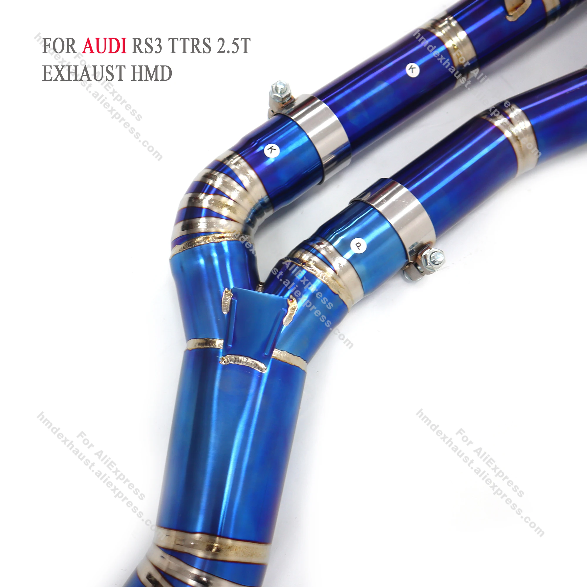 

HMD Exhaust Performance Titanium Alloy Catback for AUDI RS3 TTRS 2.5T Electronic Control Remote Motor Valve Change Race System