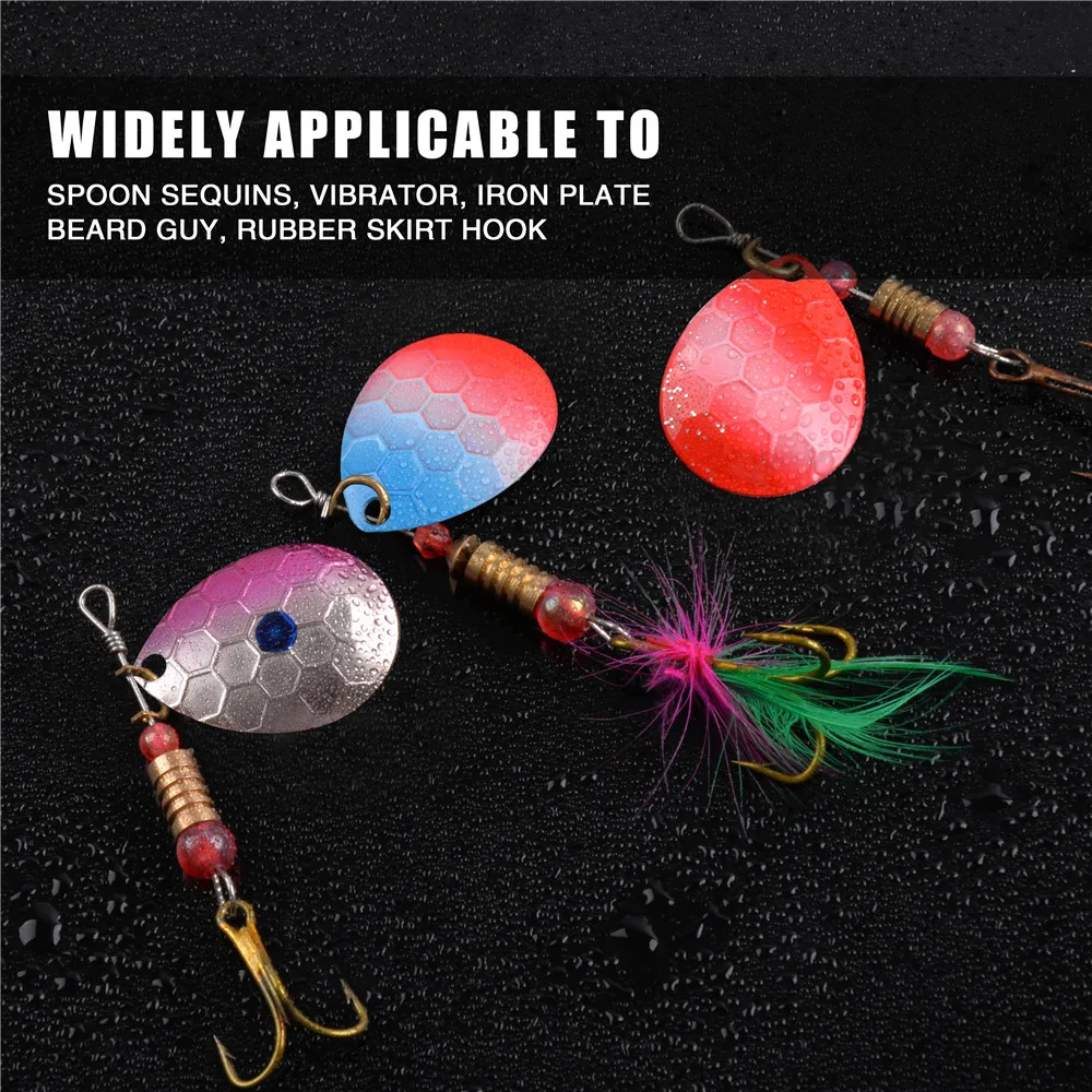 20Pcs Spinner Fishing Colorado willow blades for lure making DIY Fishing Accessories spinnerbait Saltwater Walleye Rig Tackle